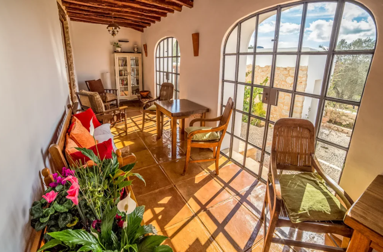 Hotel Rural Can Pujolet Santa Agnes de Corona Exterior foto